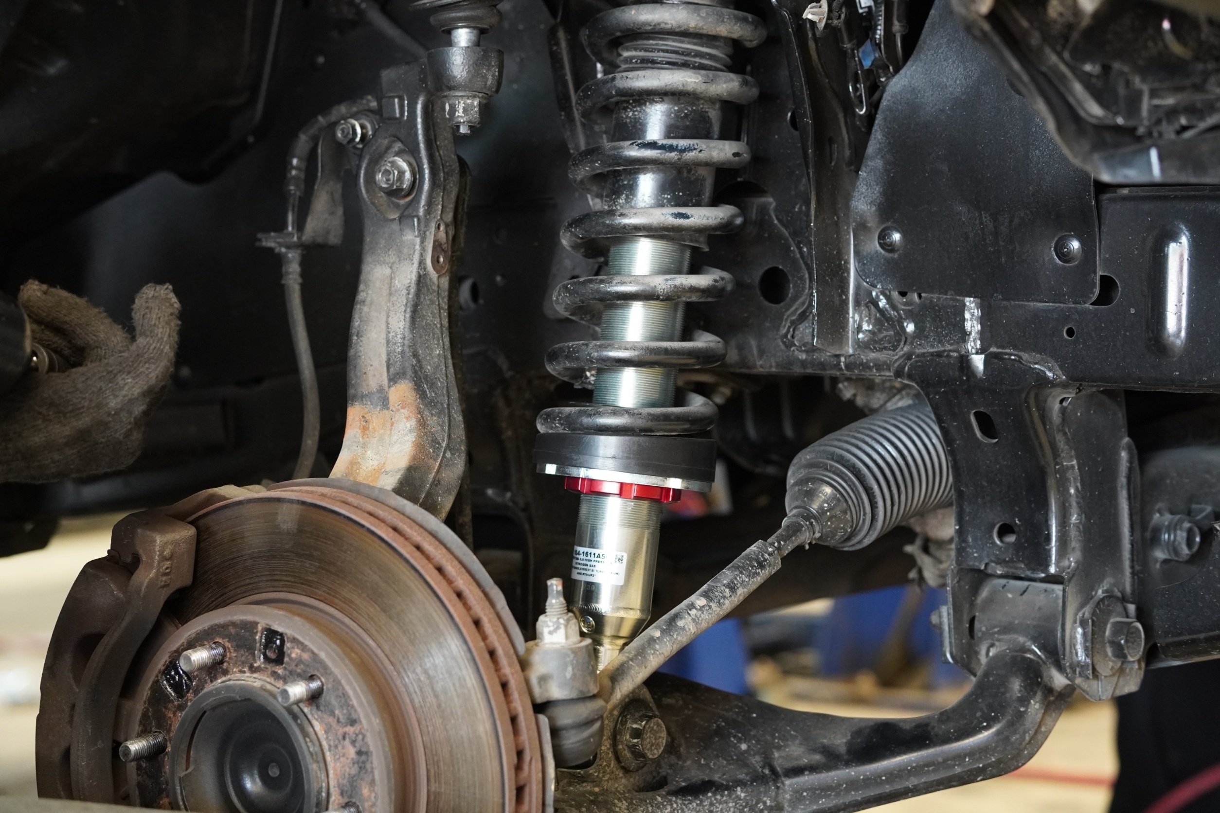 FORD RANGER ใส่โช๊ค PROFENDER หน้า MONO หลัง SUBTANK ที่ STEP9