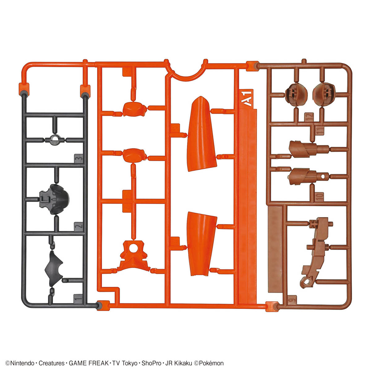 POKEMON PLAMO COLLECTION 58 SELECT SERIES ARMAROUGE