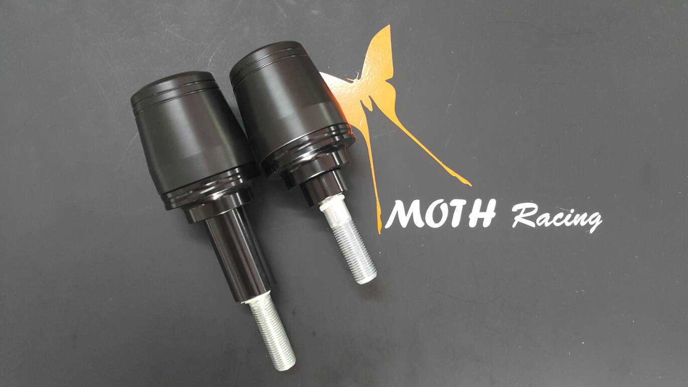 กันล้มข้าง R1 2015-2020 R1M MT10 Mothracing กันล้มผลิตจากอลูมิเนียมนำเข้า เกรด6061T651 และPOM ติดตั้งง่าย (65) สีดำ