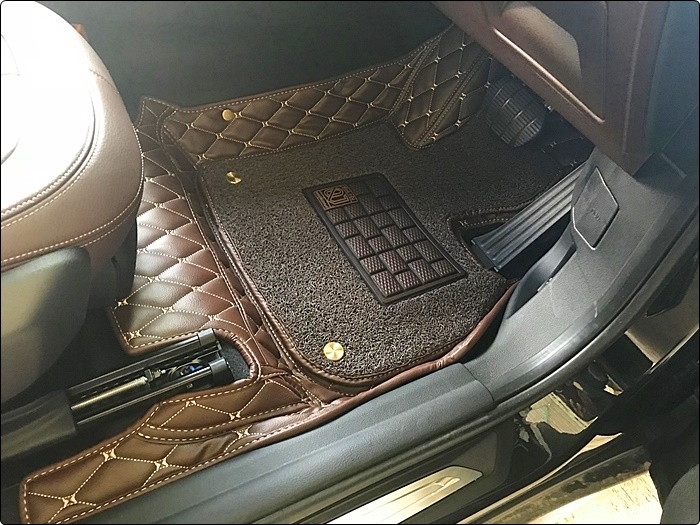 พรมปูพื้นรถยนต์ LEXUS RX200 2018 รุ่น6D 13มิล5ชิ้น+เสริมใยดักฝุ่น4ชิ้น เต็มคัน