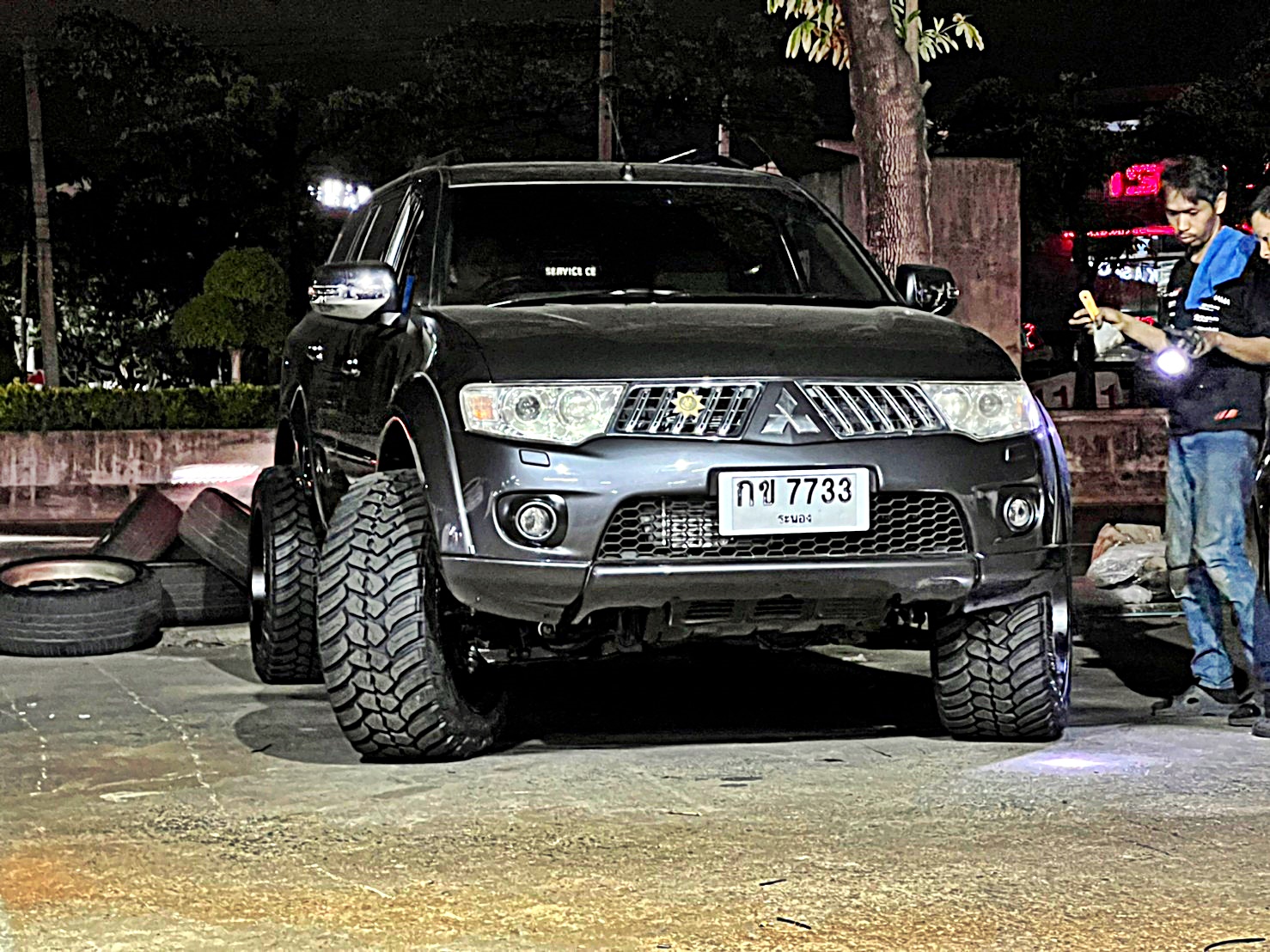 PAJERO_จองคิวจากระนอง ทำทรงเมกาที่ STEP9