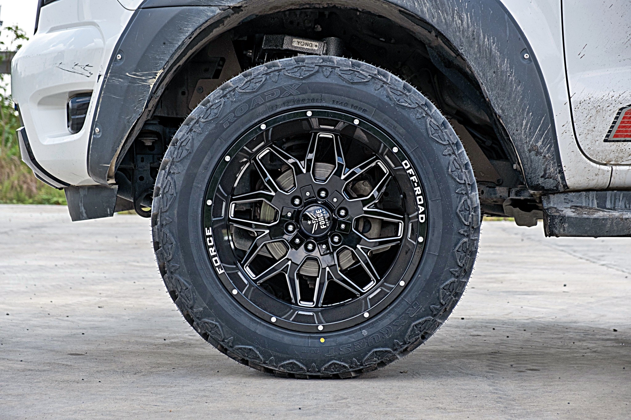 FORD RANGER แต่งทรงเมกาที STEP9