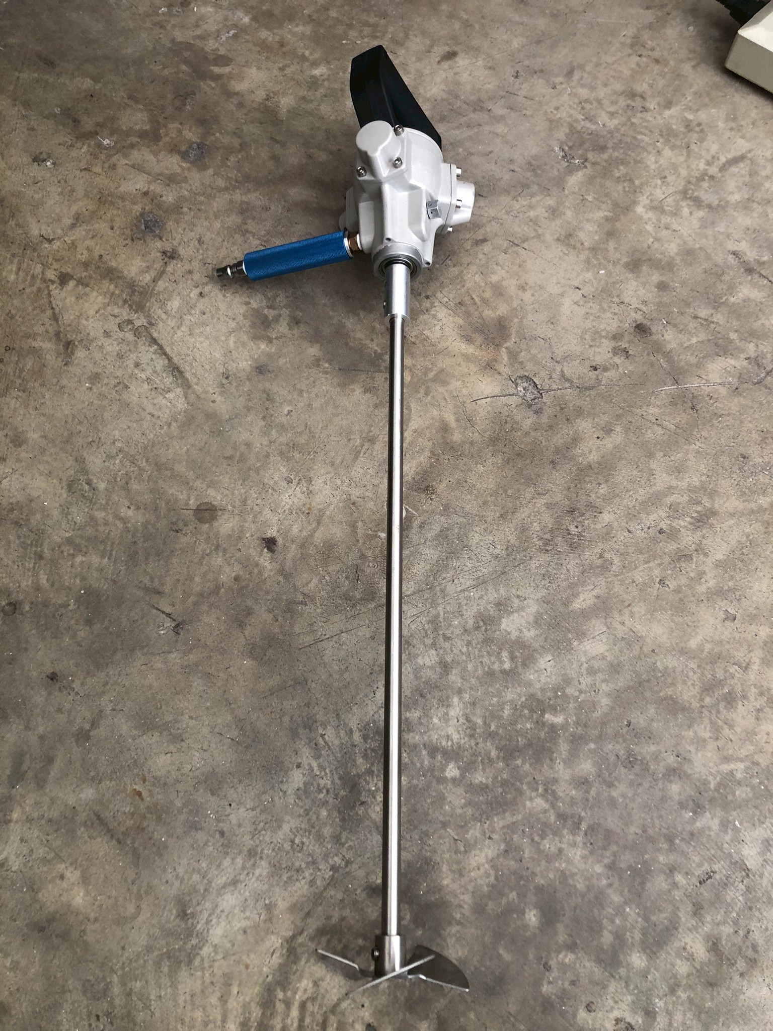 🌈(12444)เครื่องปั่นครีม เครื่องกวนผสม แบบมือถือ ต่อปั้มลม