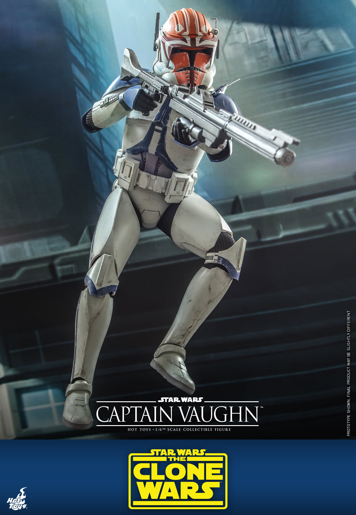 TMS 65 STAR WARS : THE CLONE WARS – CAPTAIN VAUGHN