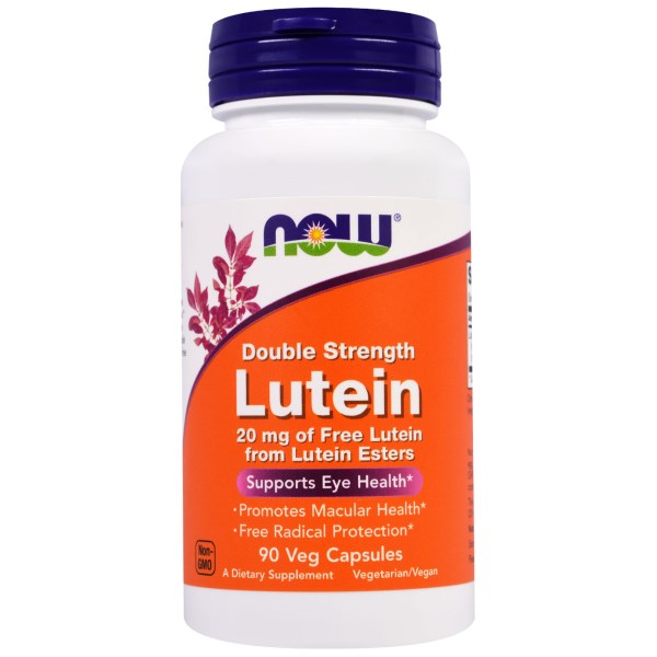 Now Foods, Lutein, Double Strength, 90 Veggie Caps