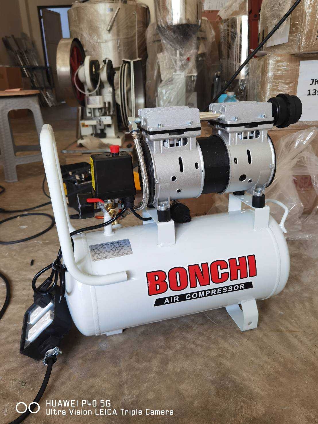 14843 ปั๊มลมเก็บเสียง BONCHI. 30 ลิตร