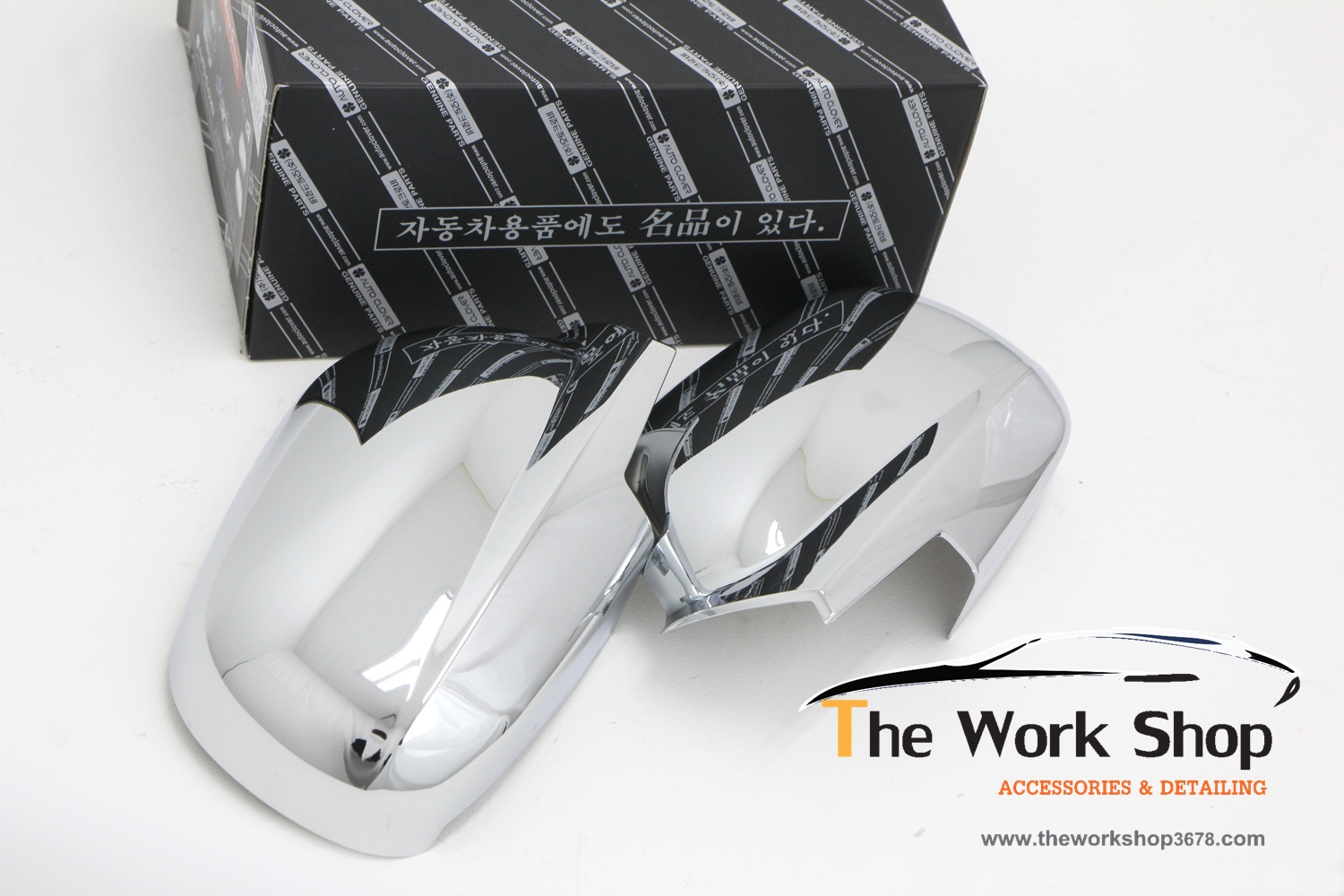 Side Mirror Cover for Actyon : W/O LED ( โครเมี่ยมครอบกระจกมองข้าง ที่ไม่มีไฟ LED)