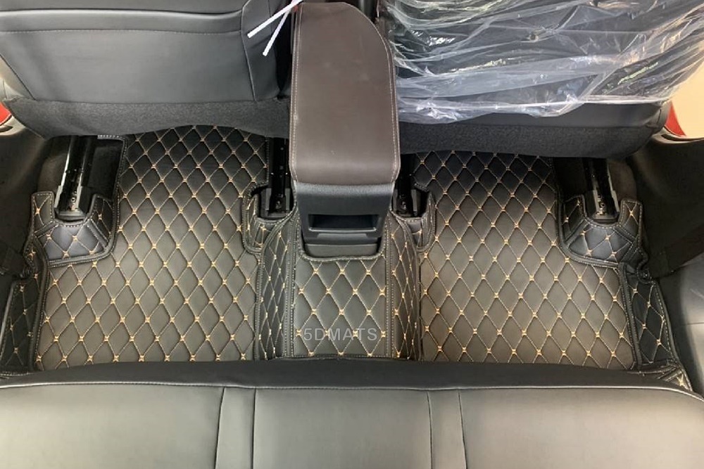 พรมปูพื้นรถยนต์ 6D TOYOTA YARIS ATIV 2023 พรม6D QJ VIP หนาพิเศษ เต็มคัน 3ชิ้น