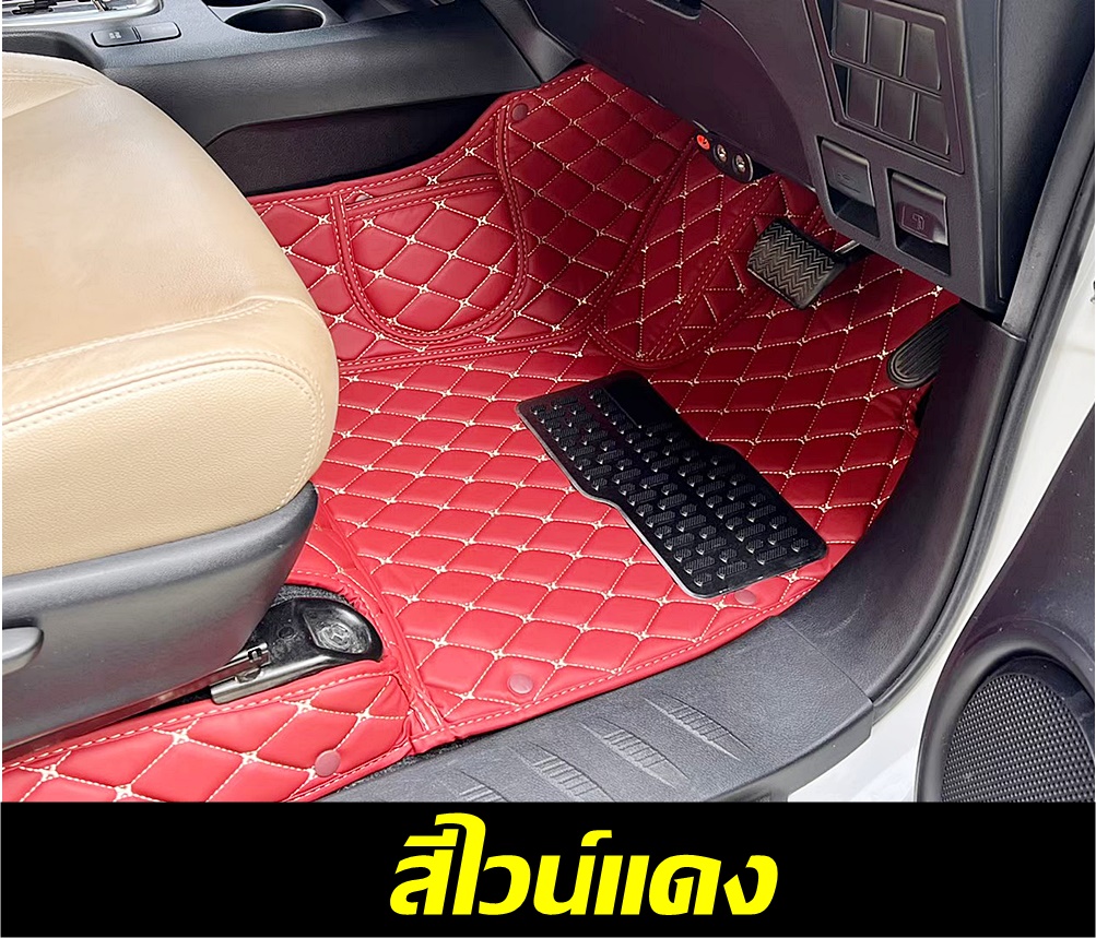 พรมรถยนต์6D FORD NEXT GEN RANGER CAB 2023 พรม6D เข้ารูป เต็มคัน