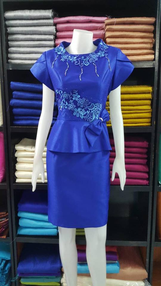 ชุดไทย แซคผ้าไหม