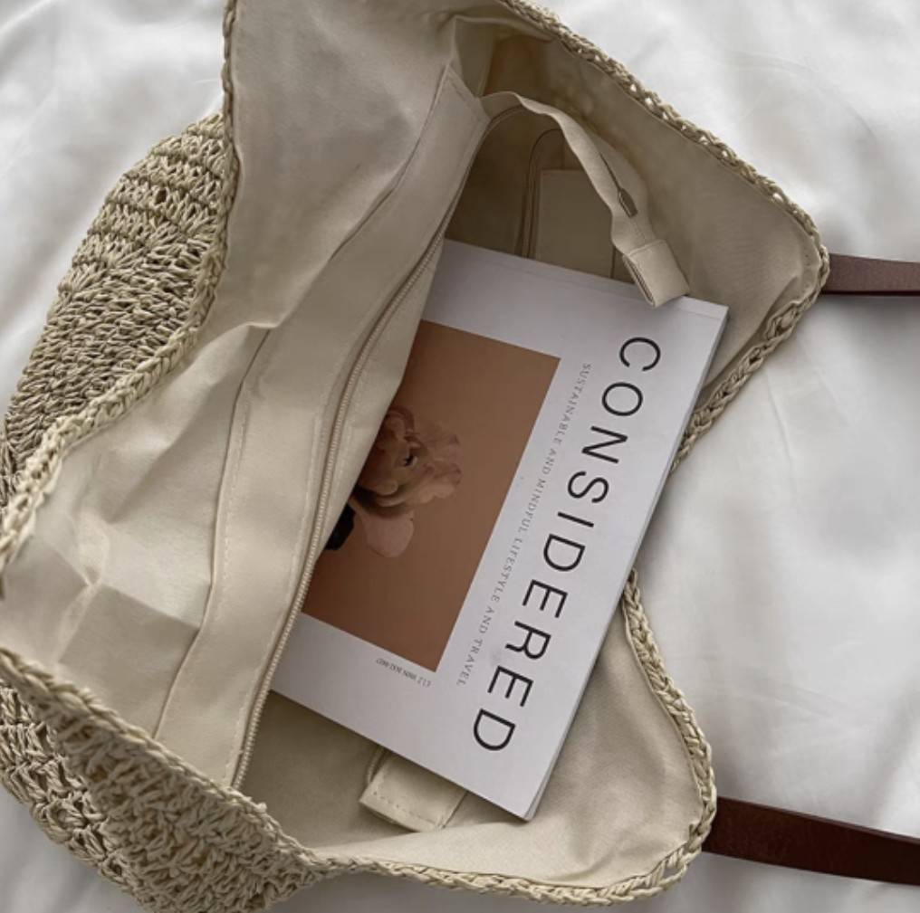 กระเป๋าไปเรียน กระเป๋าถัก กระเป๋าคาเฟ่ กระเป๋าเกาหลี กระเป๋ามินิมอล 🥯