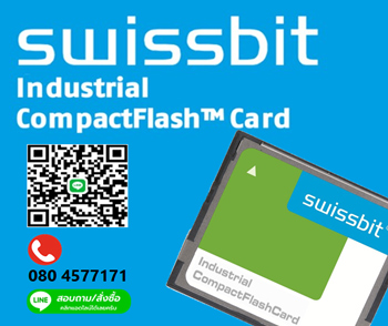 SWISSBIT,Compact Flash Card,64MB,Industrial Grade,Industrial Temp