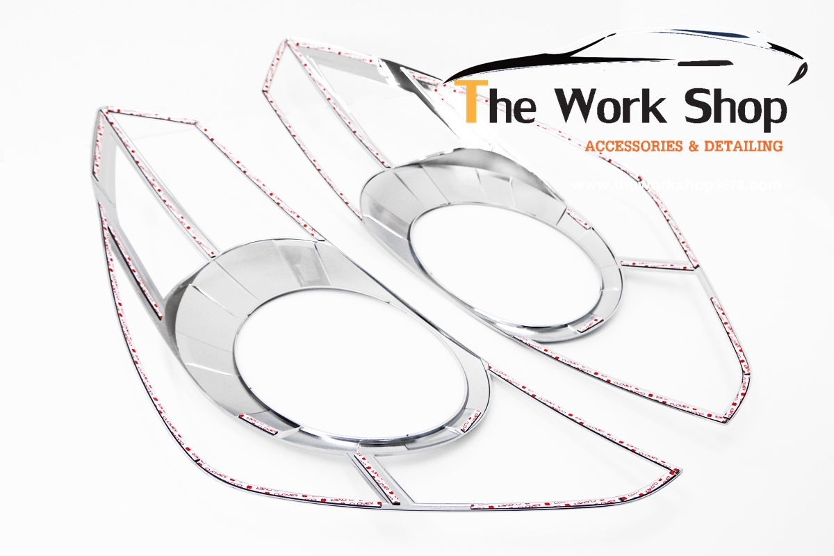 Chrome Head Lamp Cover for H-1 V.1 ( โครมเมี่ยมแต่งไฟคู่หน้า )