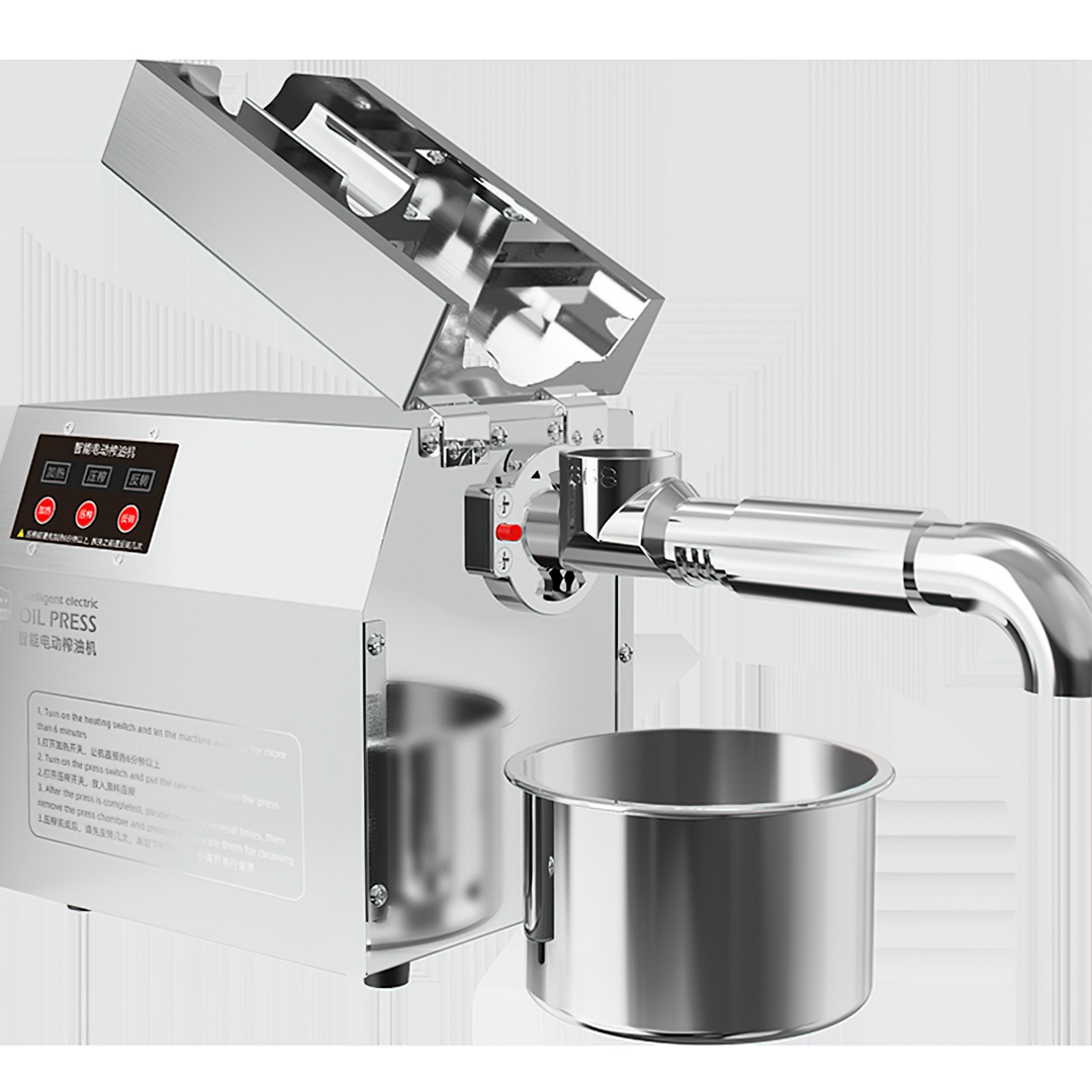 🌈13573 เครื่องสกัดน้ำมัน สแตนเลสไม่เป็นสนิม แบบอัตโนมัติ สำหรับธุรกิจเริ่มต้น SME รุ่น B01