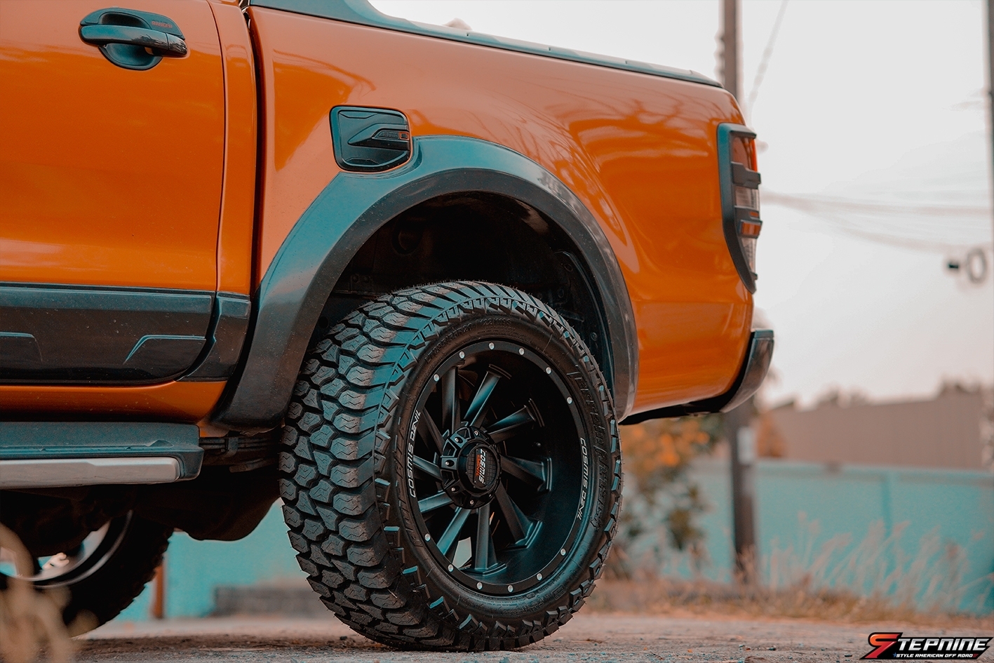 FORD RANGER ทรงเมกา 🇺🇸 ช่วงล่าง เดิมๆ ไม่ยก ที่ STEP9