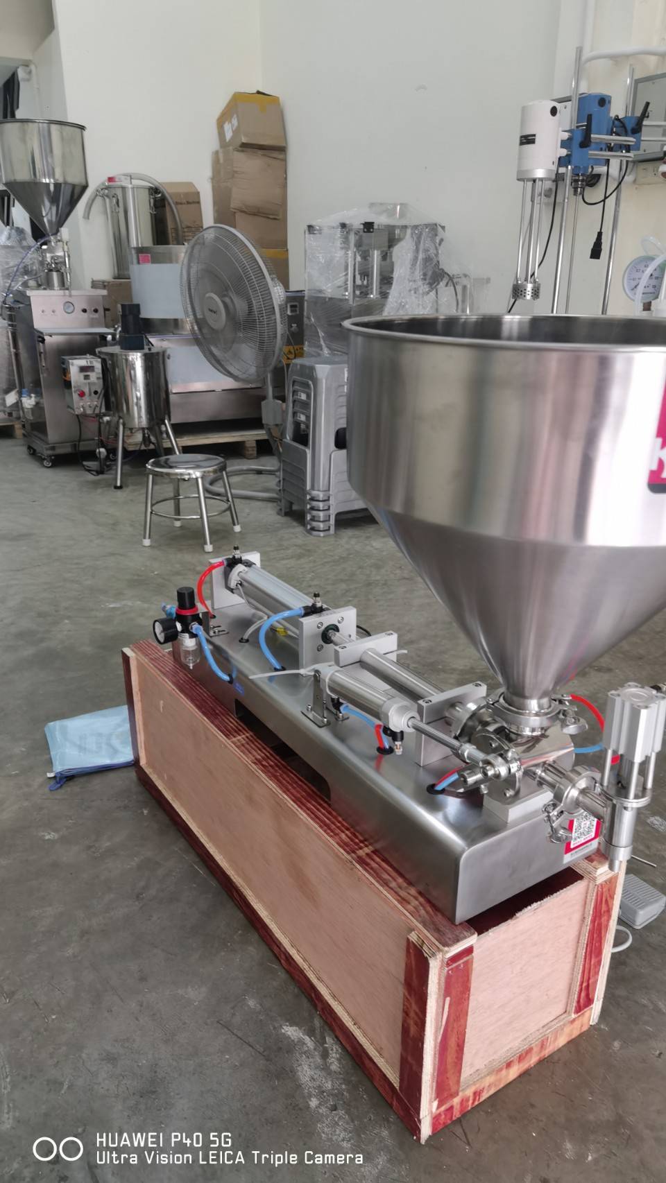 เครื่องบรรจุของเหลวแบบแนวนอน ครีม ซอสอาหาร ซอสมะเขือ G1WTD