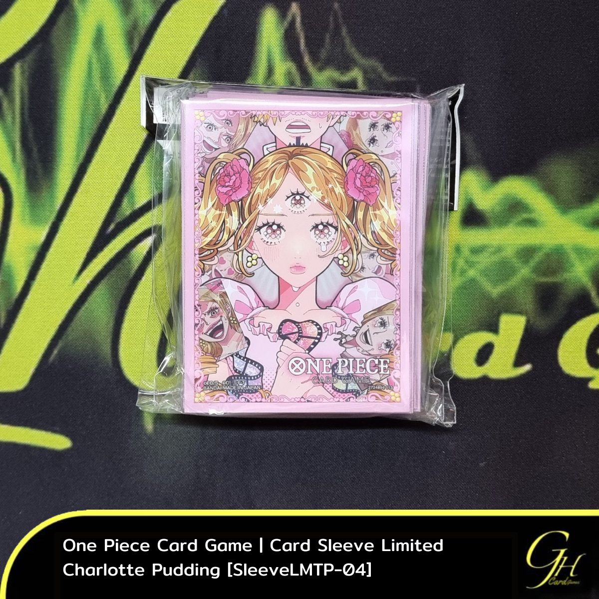 One Piece Card Game [SleeveLMTP-04] One Piece Card Sleeve - Official Card Sleeve Limited Charlotte Pudding