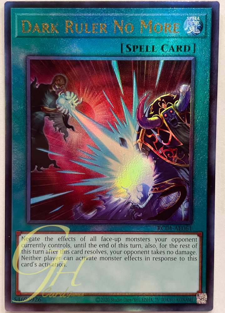 Yugioh [RC04-AE061] Dark Ruler No More (Ultimate Rare)