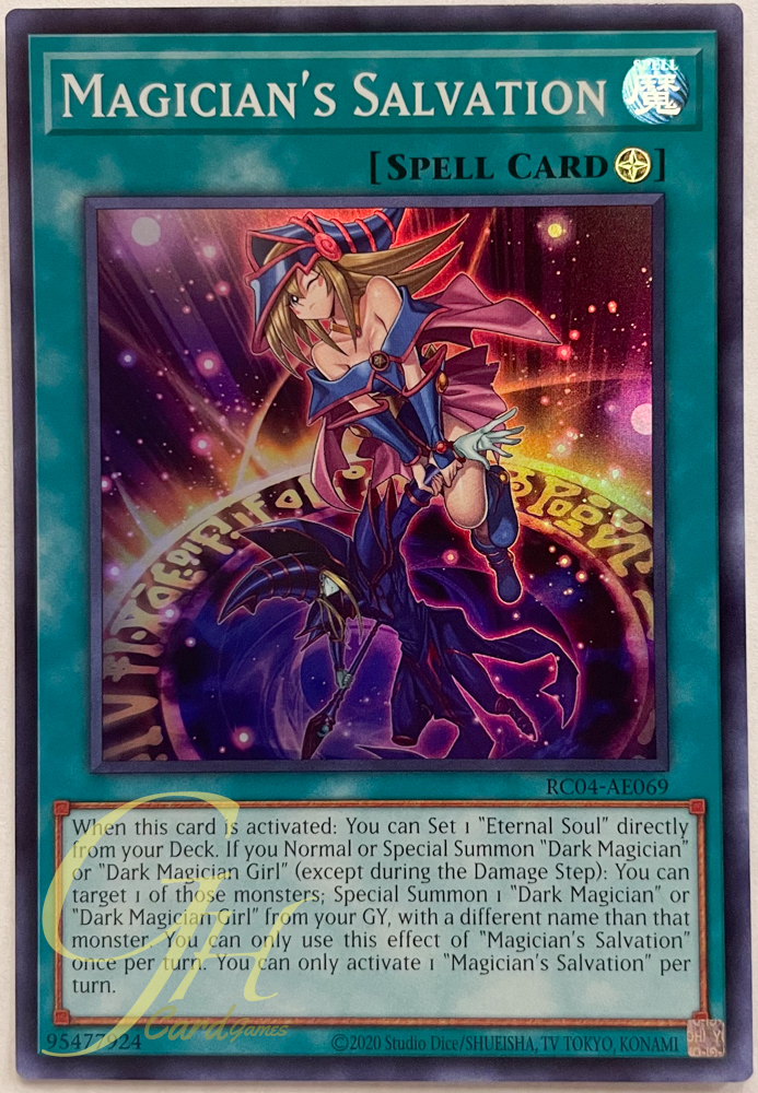 Yugioh [RC04-AE069] Magician's Salvation (Super Rare)