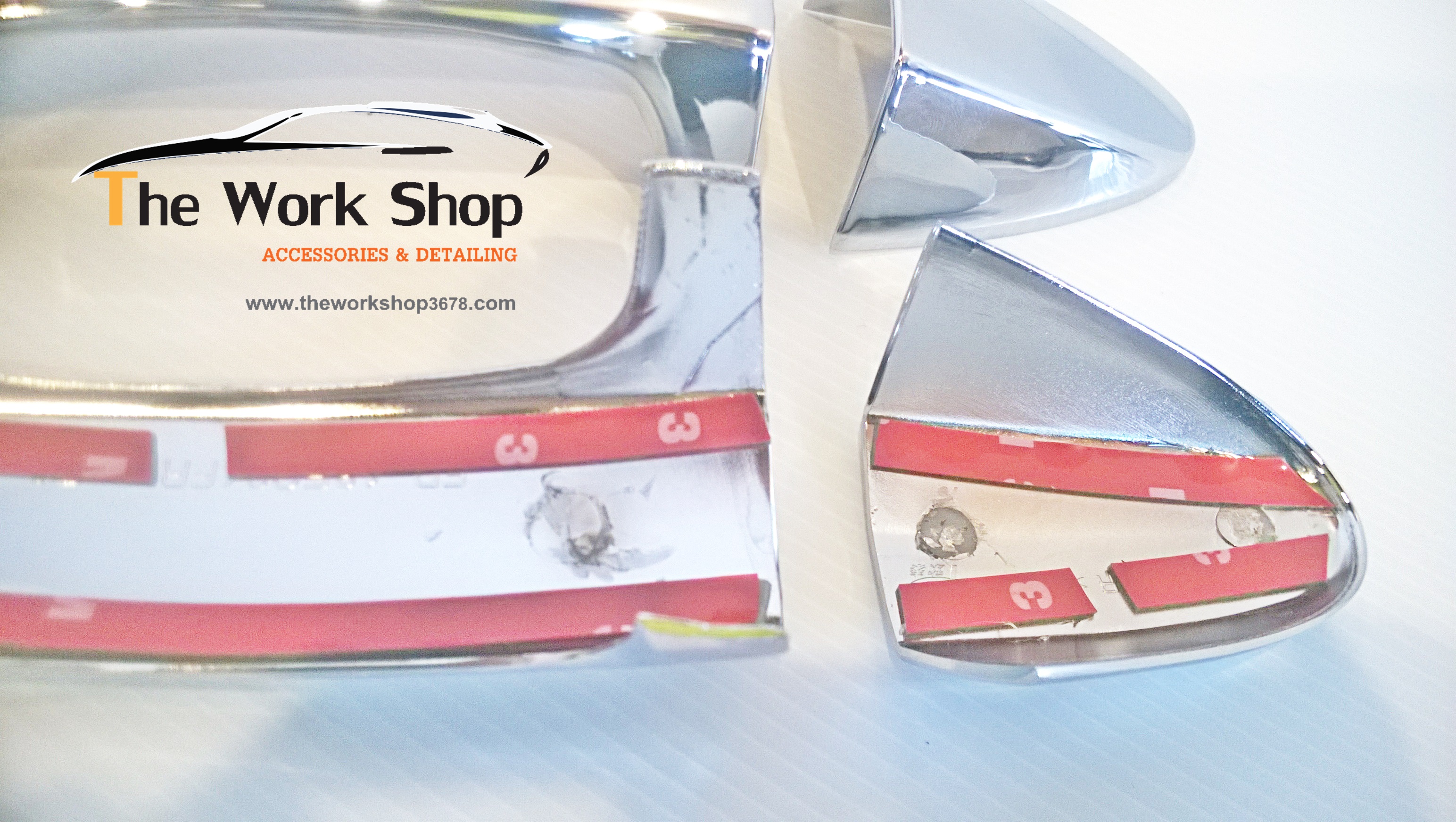 Chrome Door Handle for Ecosport - โครมเมี่ยมครอบมือจับประตู