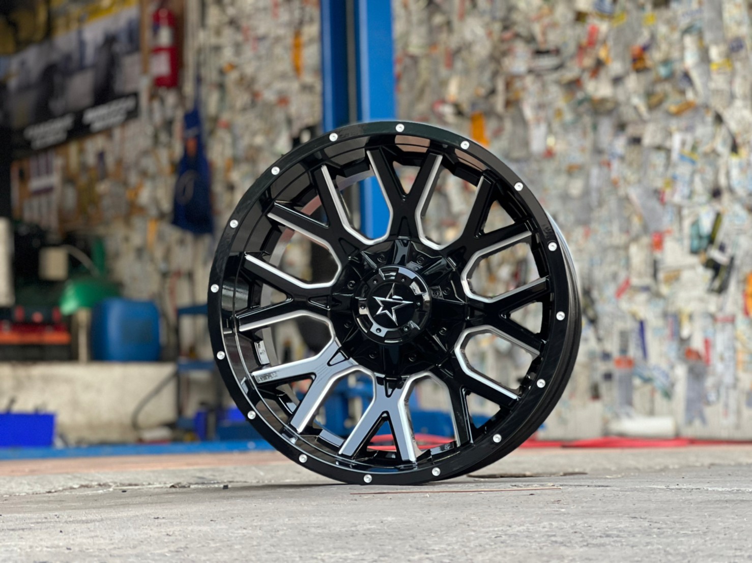 ชุดละ 45900-49900 ปกติ 75000 ขอบ20 ทรงเมกา ล้อคู่ยาง LINGLONG CROSSWIND 285/55-20