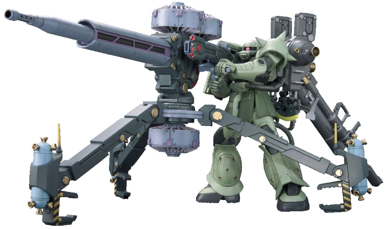 HGTB Zaku II + Big Gun (Gundam Thunderbolt Ver.)