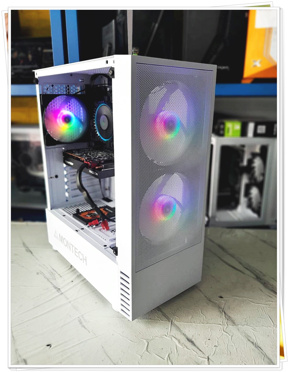 คอมสเปคเล่นเกมส์ I5 12400F+ RX 6500XT