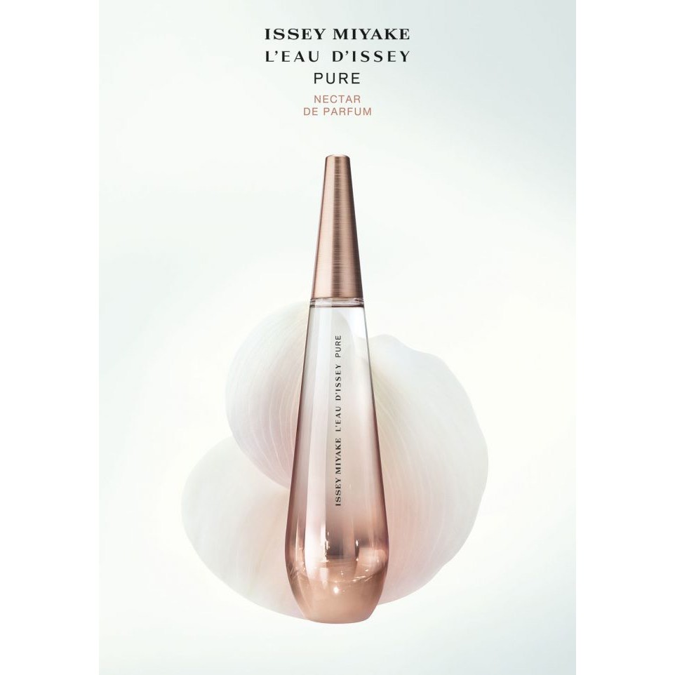 น้ำหอมแท้ ISSEY MIYAKE L'EAU D'ISSEY PURE NECTAR DE PARFUM FOR WOMENEAU DE PARFUM SPRAY 90 ML ของใหม่ กล่องขายซีล