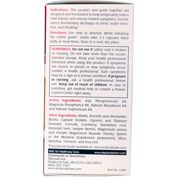 Natural Care, Kidney Care, 60 Capsules