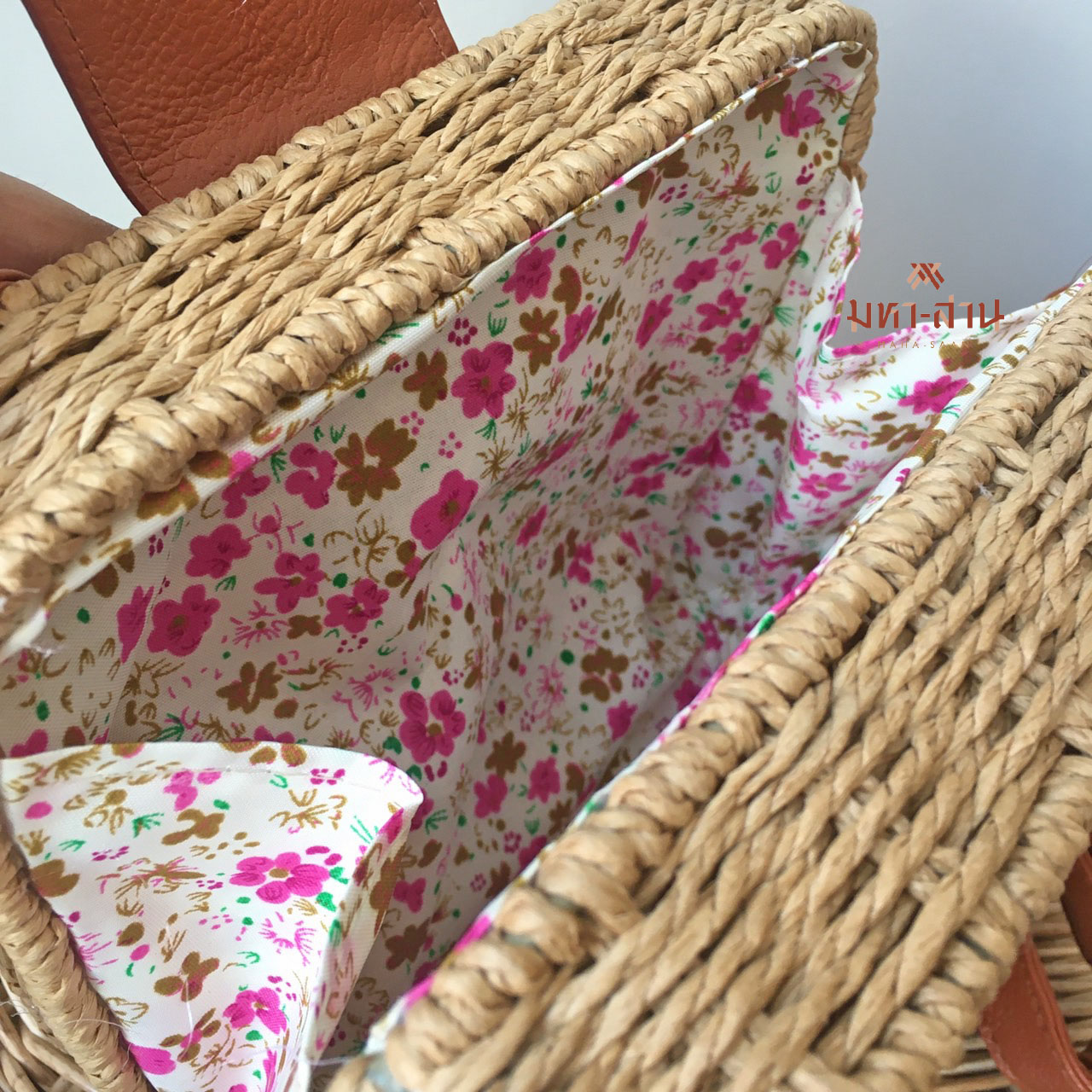 กระเป๋าถักแข็ง เหลี่ยม ขนาดกว้าง7นิ้ว สูง6.5นิ้ว✨