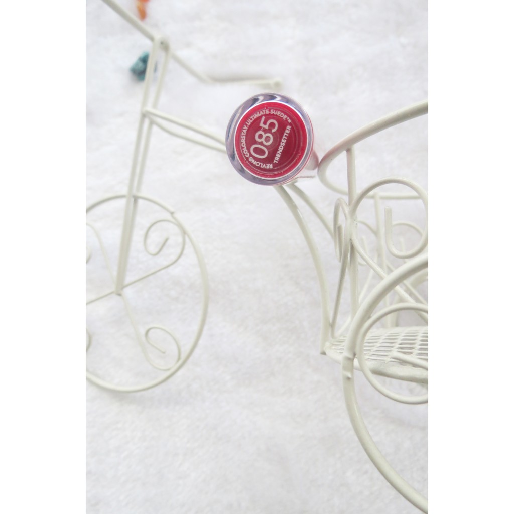 Revlon colorstay ultimate suede สีแดง 085