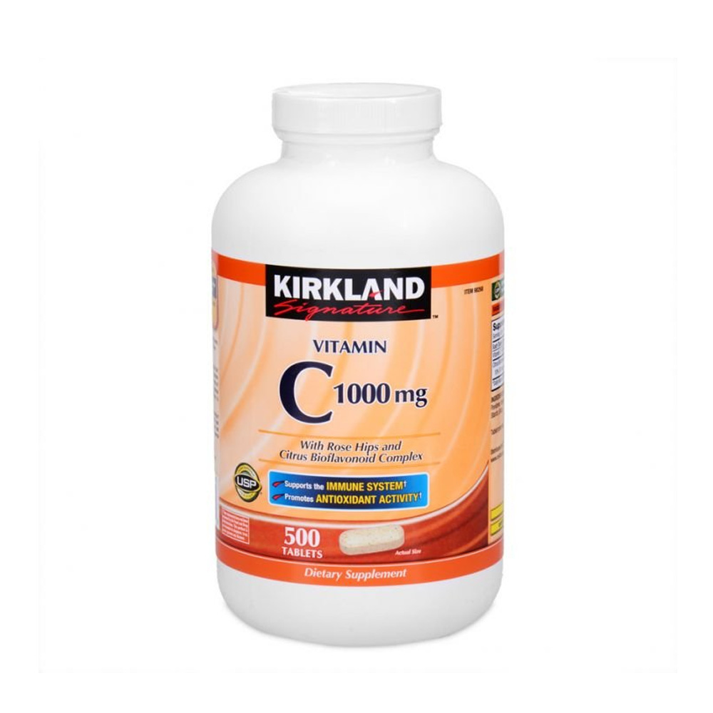 Kirkland Signature Vitamin C 1000 mg, 500 Tablets