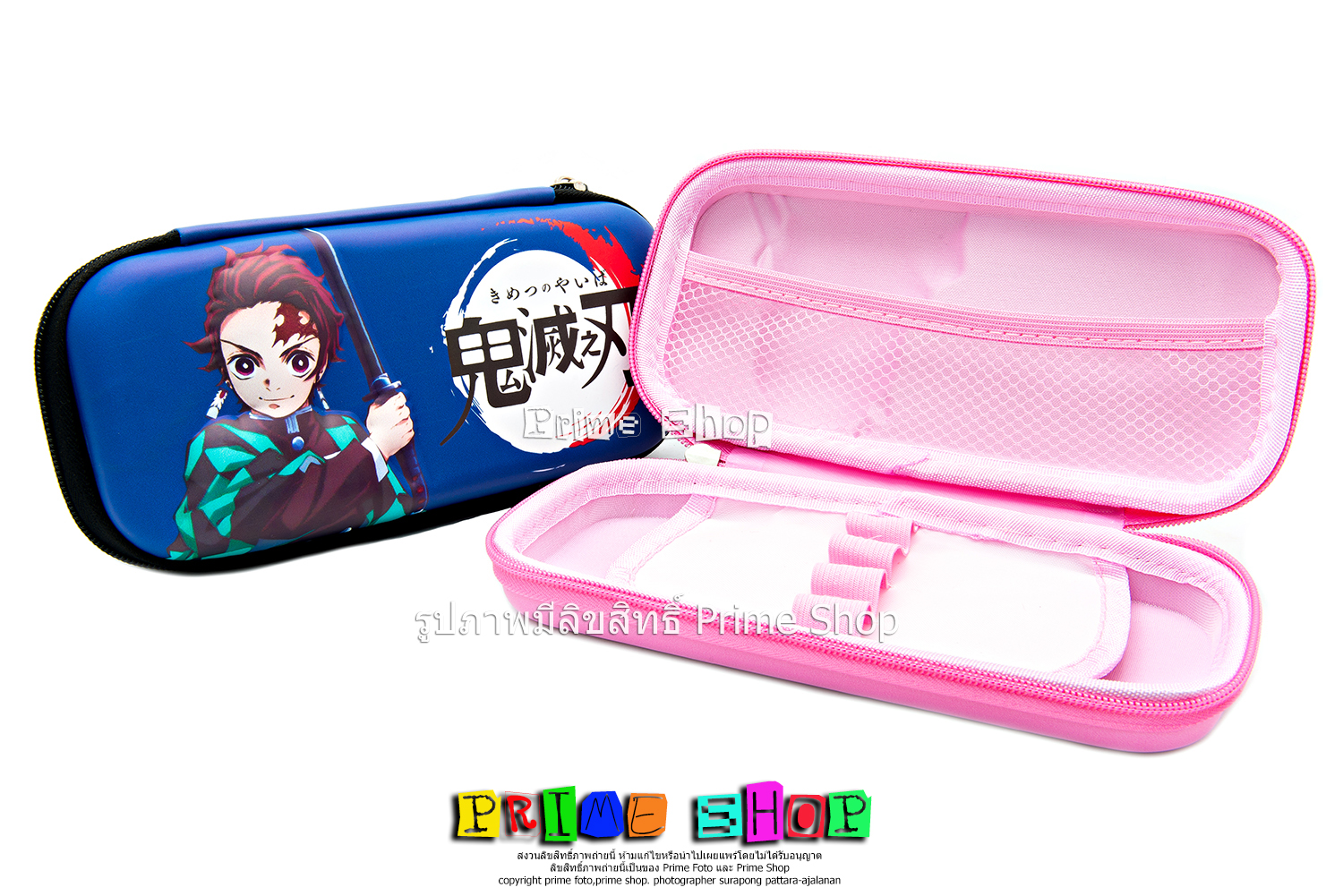กระเป๋าใส่ดินสอ ปั้มนูน 3 มิติ ลายดาบพิฆาตอสูร