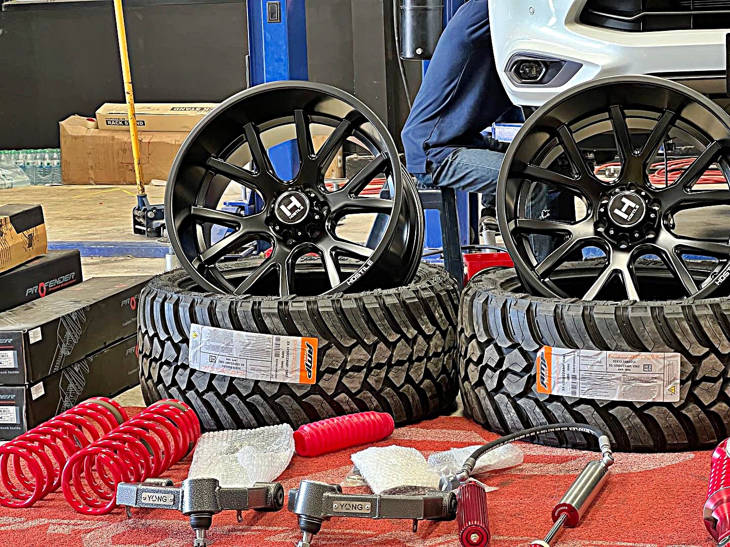 ล้อแท้ HOSTILE H113 ขอบ22 ใส่ MU-X แต่งเมกา