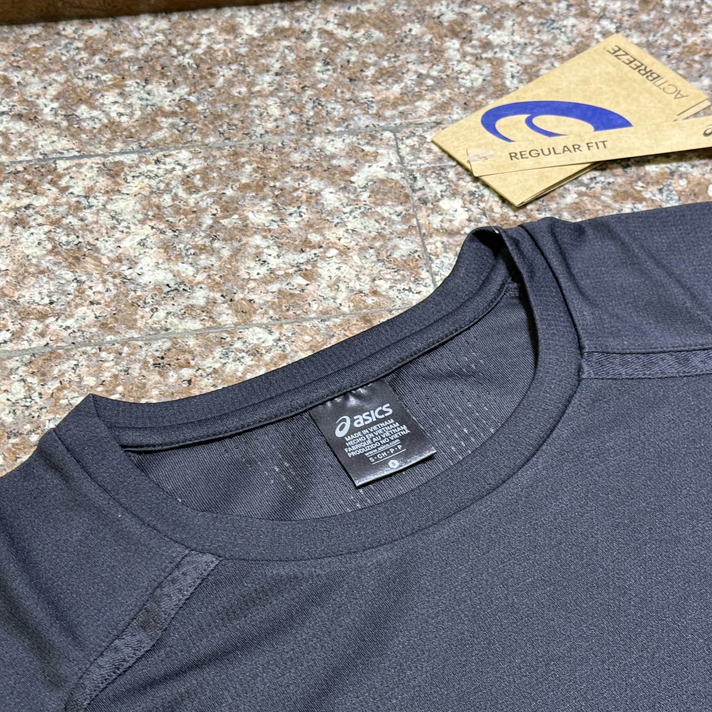 เสื้อวิ่ง ASICS ActiBreeze Jacquard Knit Running Shirt ‘BLACK’ (S,M)