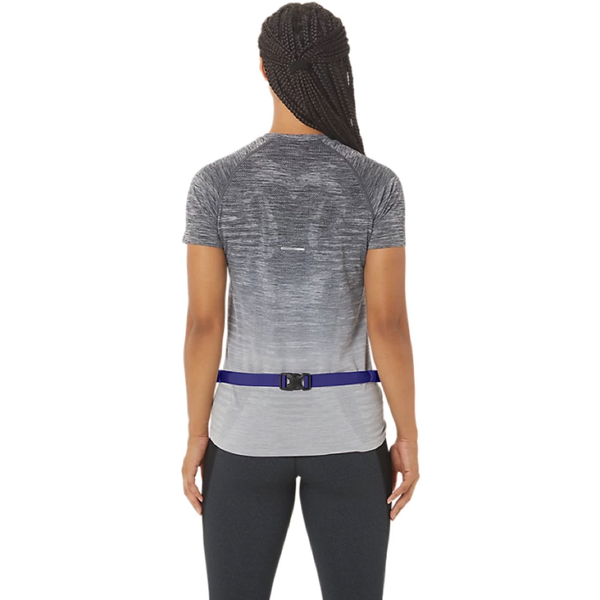 กระเป๋าวิ่ง ASICS Waist Pouch M ‘Grey/EggPlant’