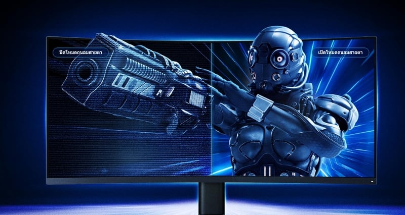 (* มือ 2 ของดี นานๆมาที สวยๆ ) จอมอนิเตอร์ (34",Curved) รุ่น XMMNTWQ34 4K 144 Hz