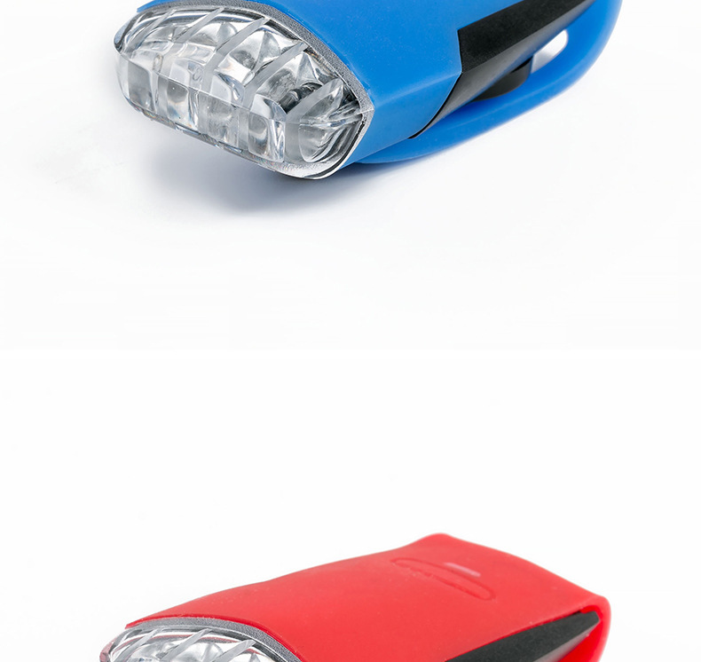 ไฟหน้าจักรยาน รุ่น ไฟซิลิโคน 4LED
