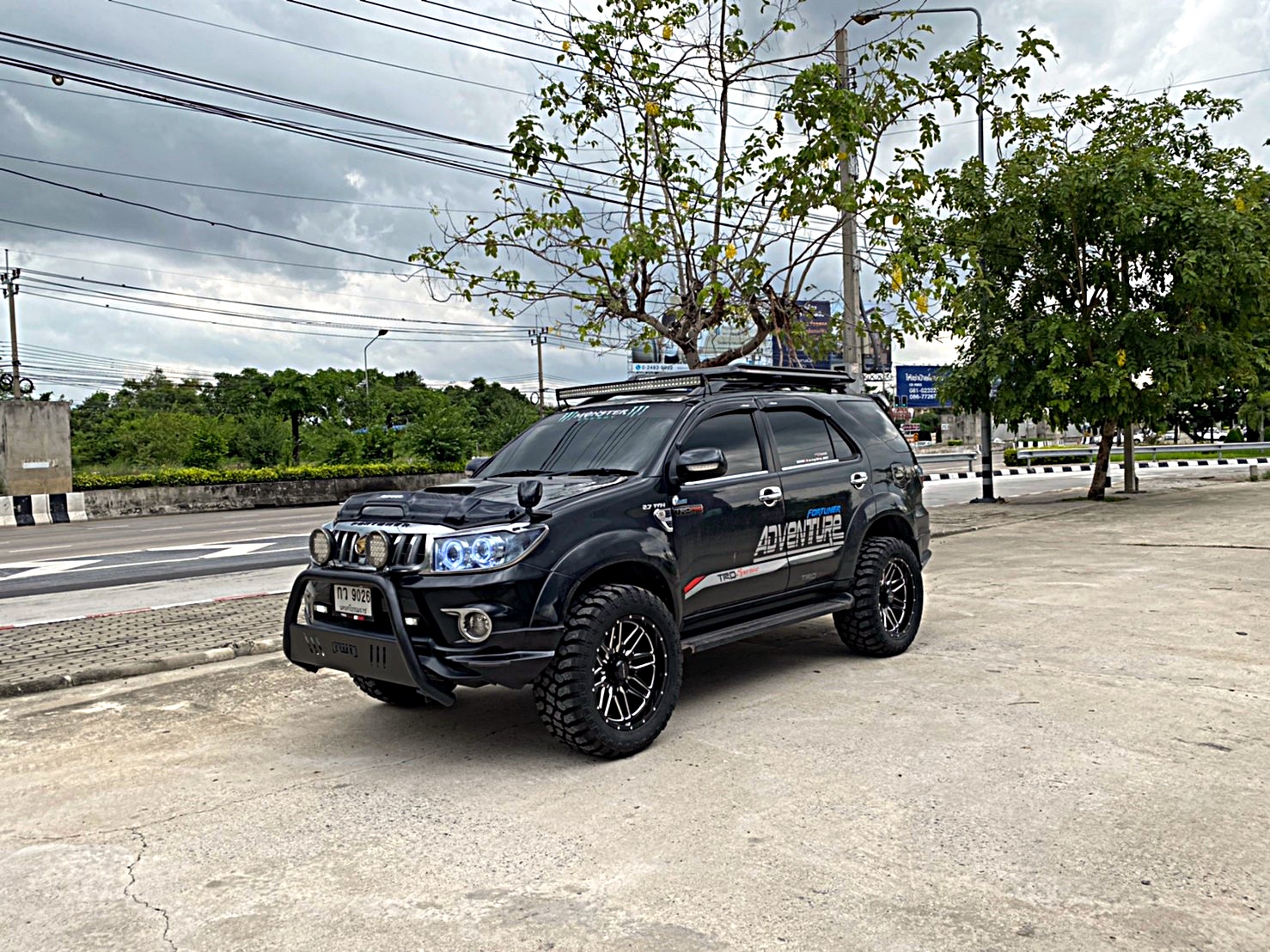 FORTUNER จัดทรงเมกาที่ STEP9