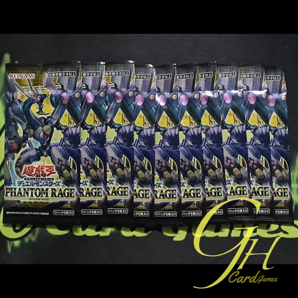 [PHRA-10Pack] Yu-Gi-Oh's Booster Pack 「Phantom Rage」 แบบ 10 ซอง