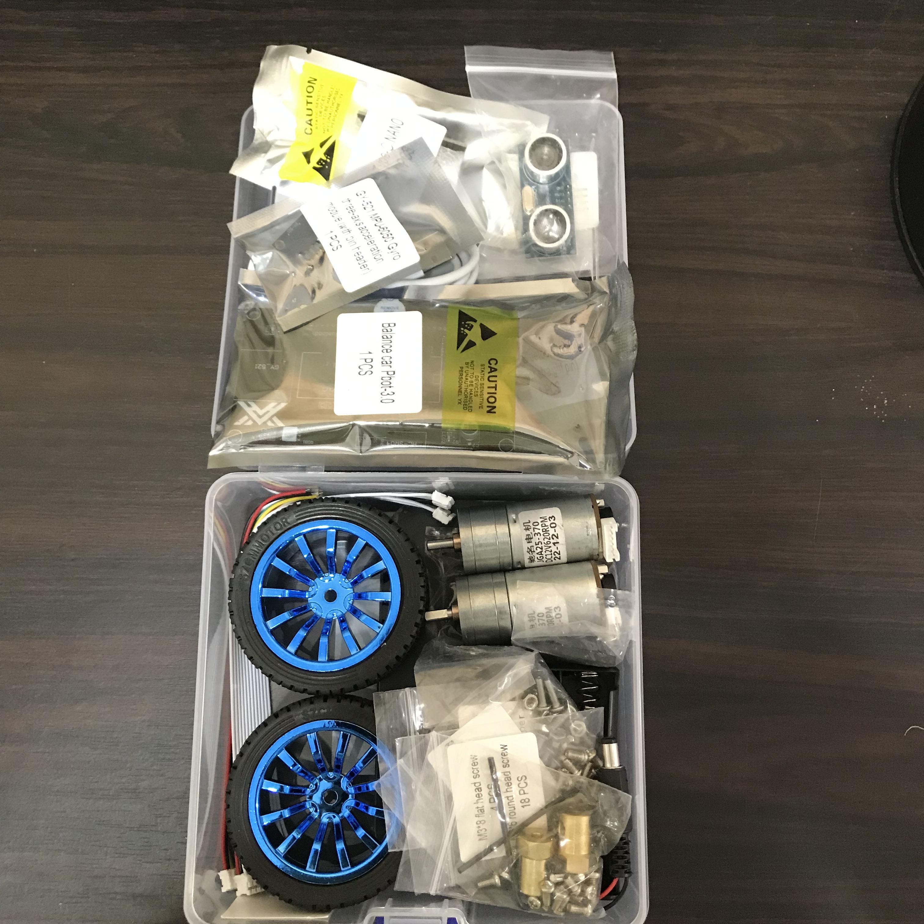 ชุดหุ่นยนต์ทรงตัวอัตโนมัติด้วยArduino (Self-Balancing Robot kit) ในชุดไม่รวมแบตเตอร์รี่