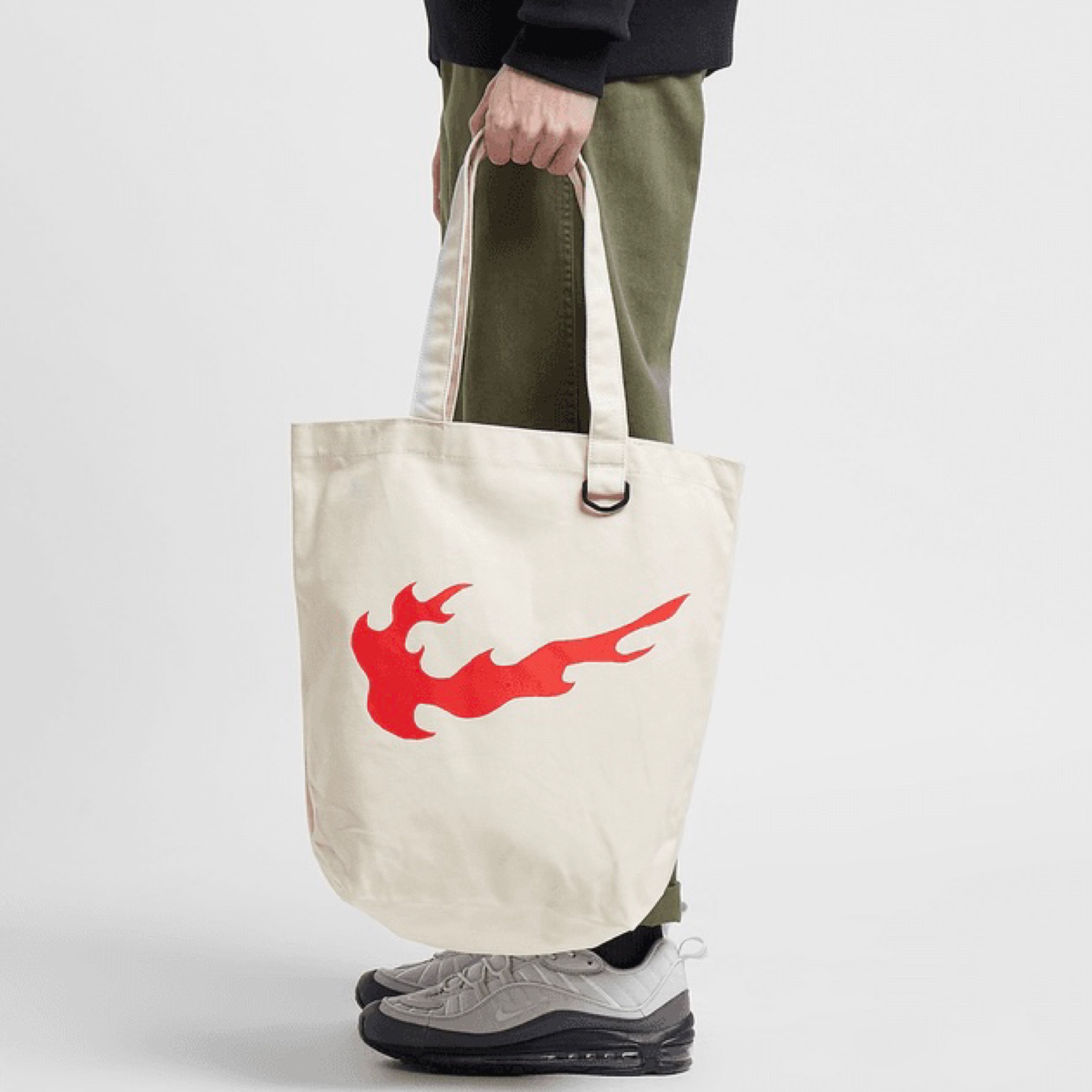กระเป๋า Nike Heritage Tote Bag ‘Flame Swoosh’