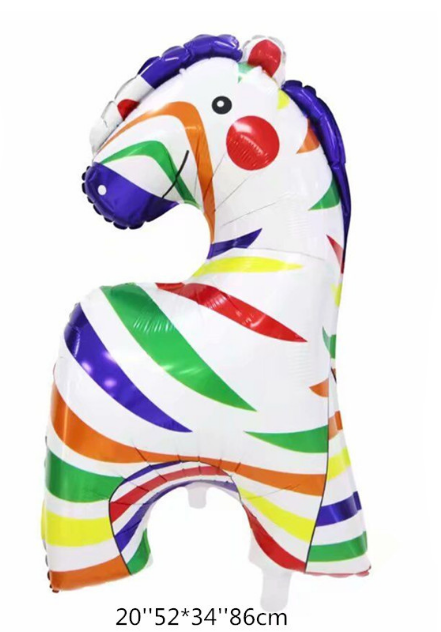 ฟอยม้าลาย / Foil Zebra Size 20*52 * 34*86 Cm