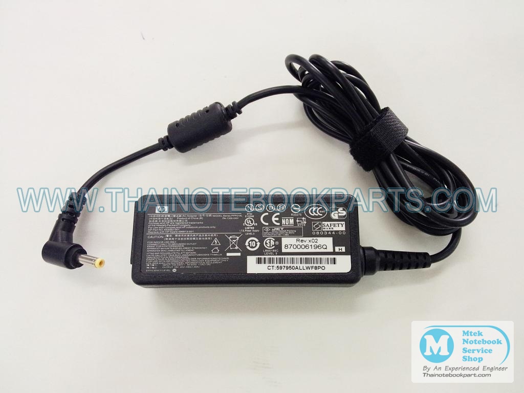 MT00376 อะแดปเตอร์ โน๊ตบุ๊ค HP Compaq 19V-1.58A หัวเล็ก (สินค้าใหม่) 1