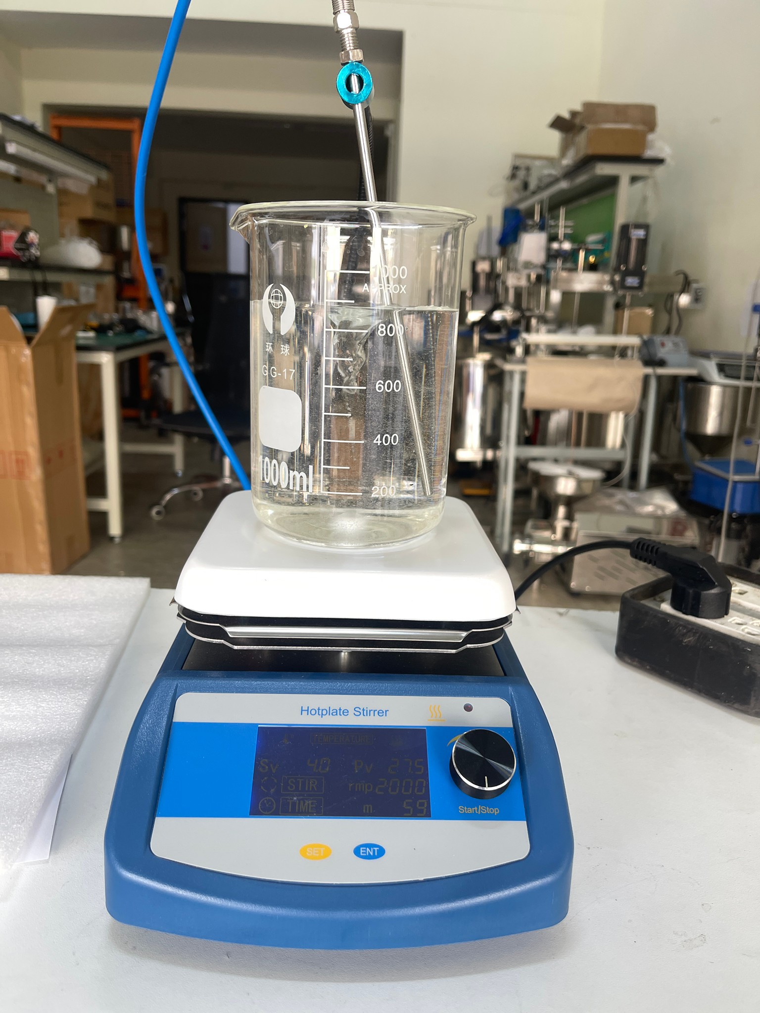 14810 CIK-5000A เครื่องกวนแม่เหล็ก ทำอุณหภูมิได้สูงถึง 400 องศา