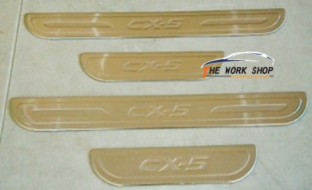 Door scuff Plate Logo CX-5 For CX-5 - กาบข้างแบบมีโลโก้ CX-5