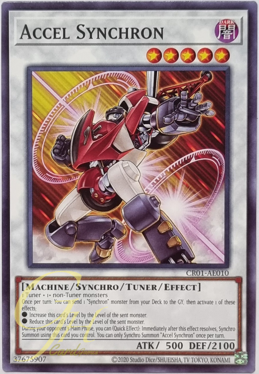 Yugioh [CR01-AE010] Accel Synchron (Common)
