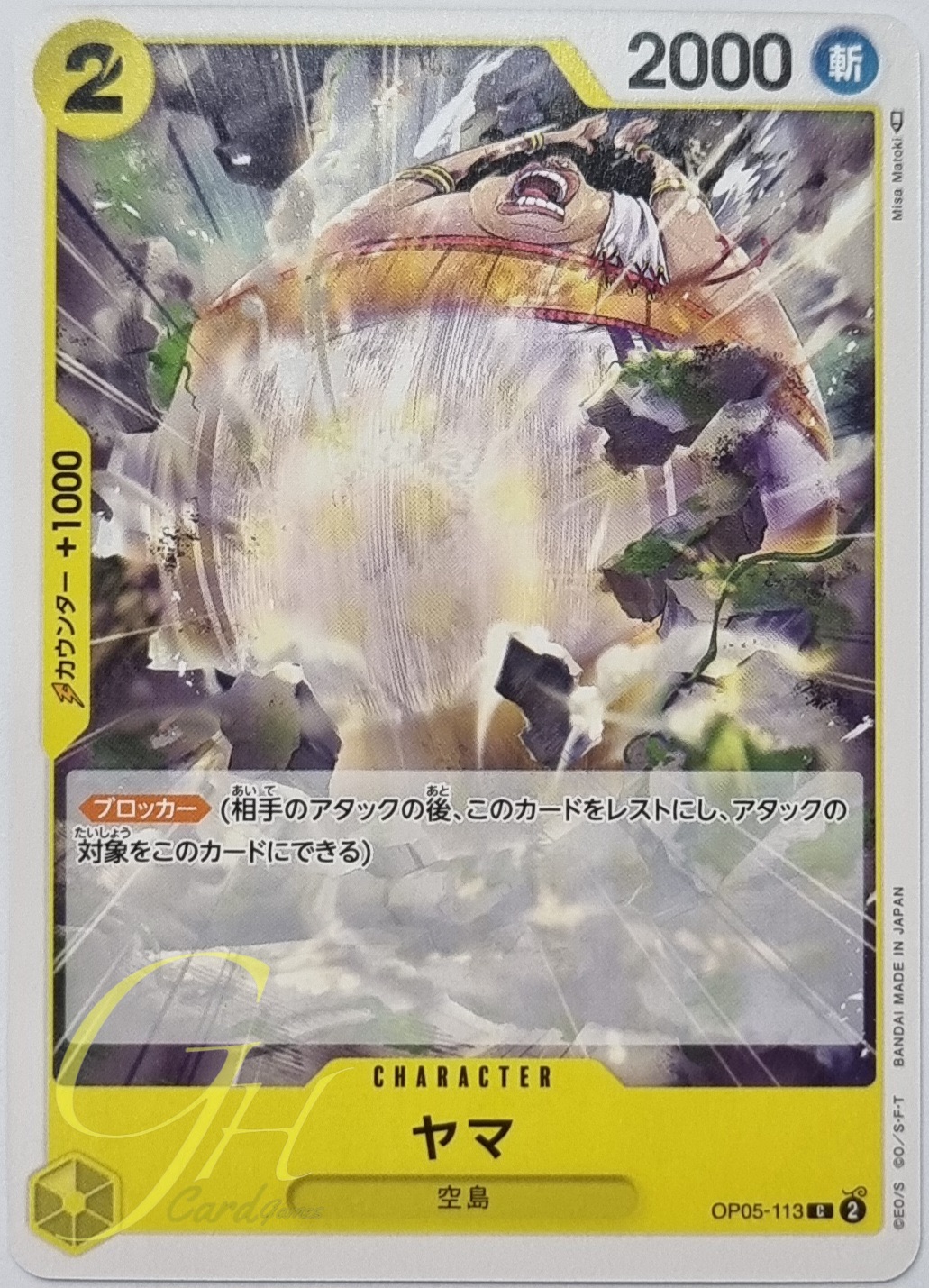 One Piece Card Game [OP05-113] Yama (Common)