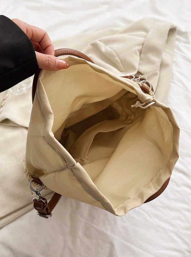 กระเป๋าสะพาย สายหนัง ขนาดพอดี สไตล์เกาหลี 🥟