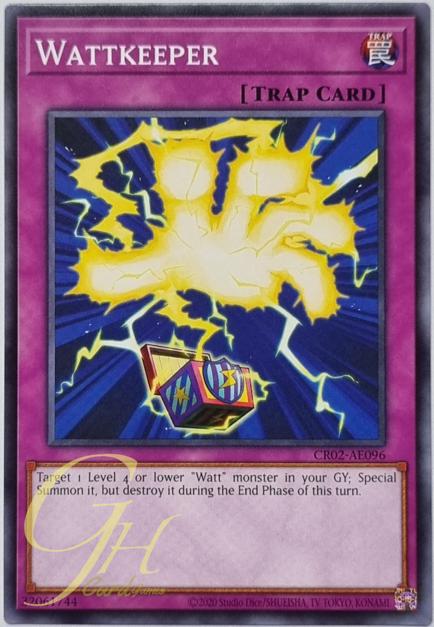 Yugioh [CR02-AE096] Wattkeeper (Common)